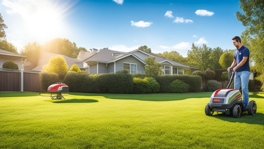 Elektromos fűnyíró kezelhetőségi funkciók bemutatása