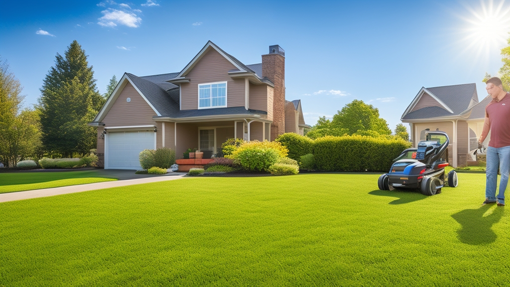 Több elektromos fűnyíró egymás mellett - kiválasztási folyamat